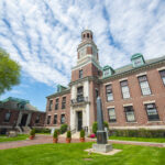 Chelsea City Hall is a historic building modeled after Old Independence Hall in Philadelphia at 500 Broadway in downtown Chelsea, Massachusetts MA, USA. Municipal Government